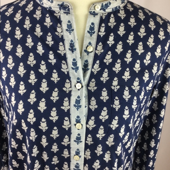 J Crew factory print blouse. Small. - Picture 2 of 4